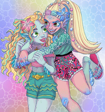 meio corpo sem-realista